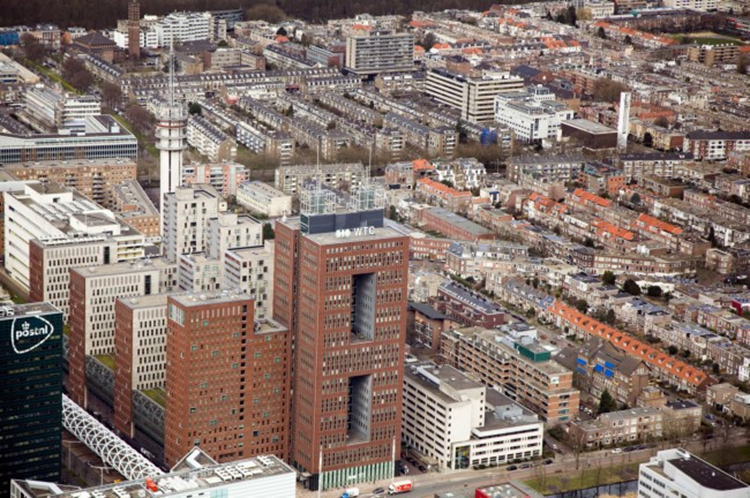 Luchtfoto van Den Haag