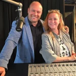 Afbeelding van Fabienne de Vries en Ron Lemmens radiomakers van New Business Radio