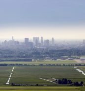 Foto van de skyline van Rotterdam